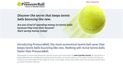 Desktop Screenshot of pressureball.com